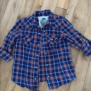 NORDSTROM Plaid flannel